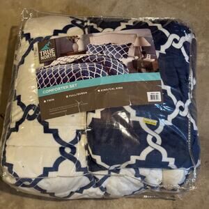 Reversible Plush Comforter Mini Set -Full/Queen BASI10-0349 By True North
